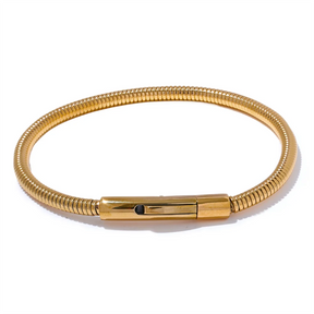 Pulseira Redonda de Cobra