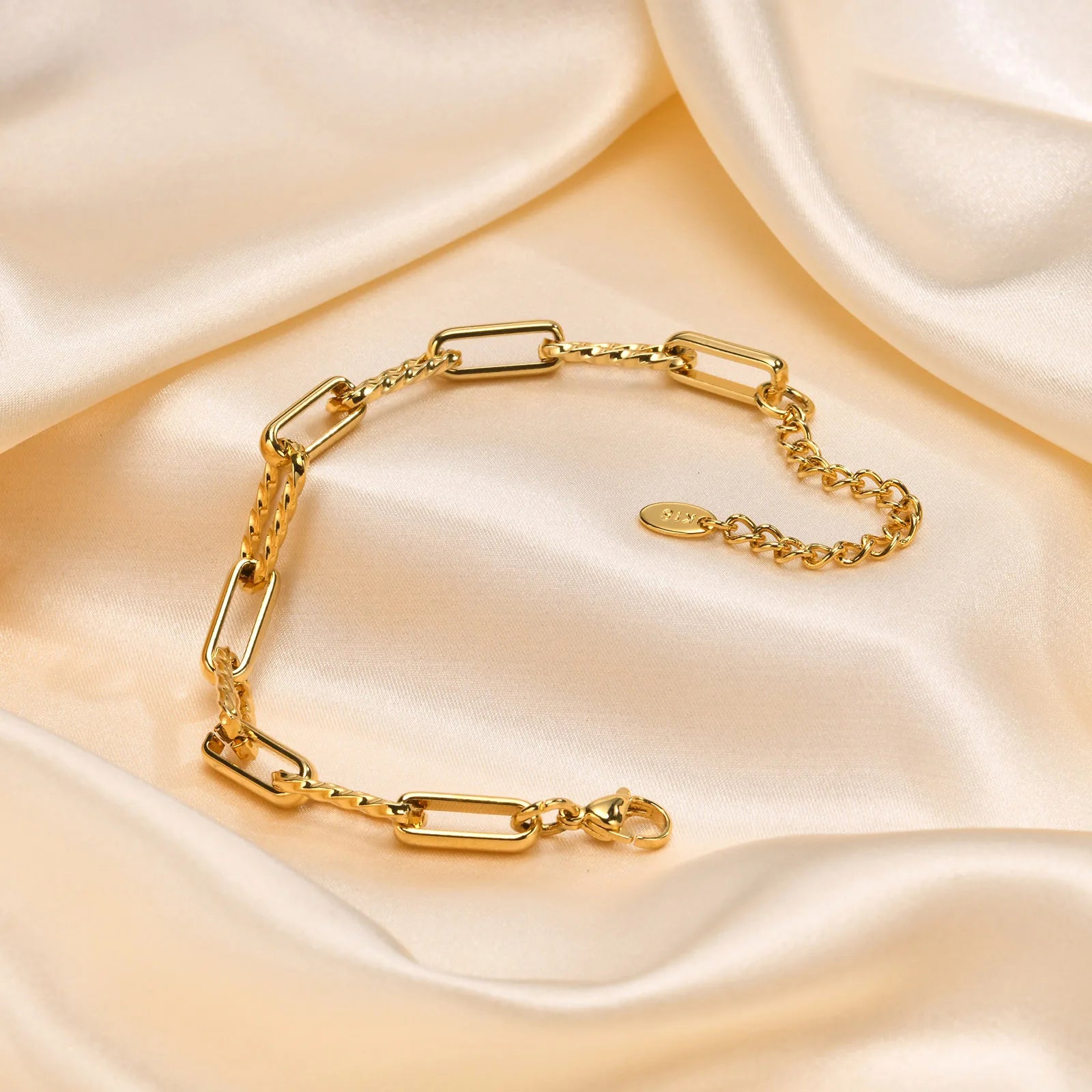 Pulseira Paperclip
