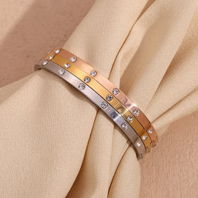Pulseira Love Cravejado de Cristal