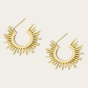 Brinco Folhetos de Sol - Beverly Joias