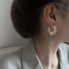Brinco Folhetos de Sol - Beverly Joias