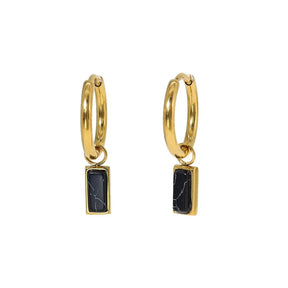 Conjunto Três Peças de Pedras Naturais Pretas - Compre 2 Leve 3