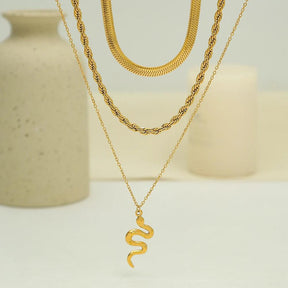 Colar Vintage Estilo Cobra - Beverly Joias