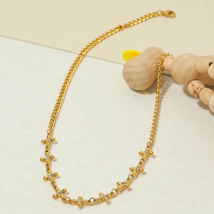 Colares Geométricos Banhados a Ouro - Beverly Joias