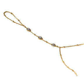 Pulseira Corrente de Mão com Moldura