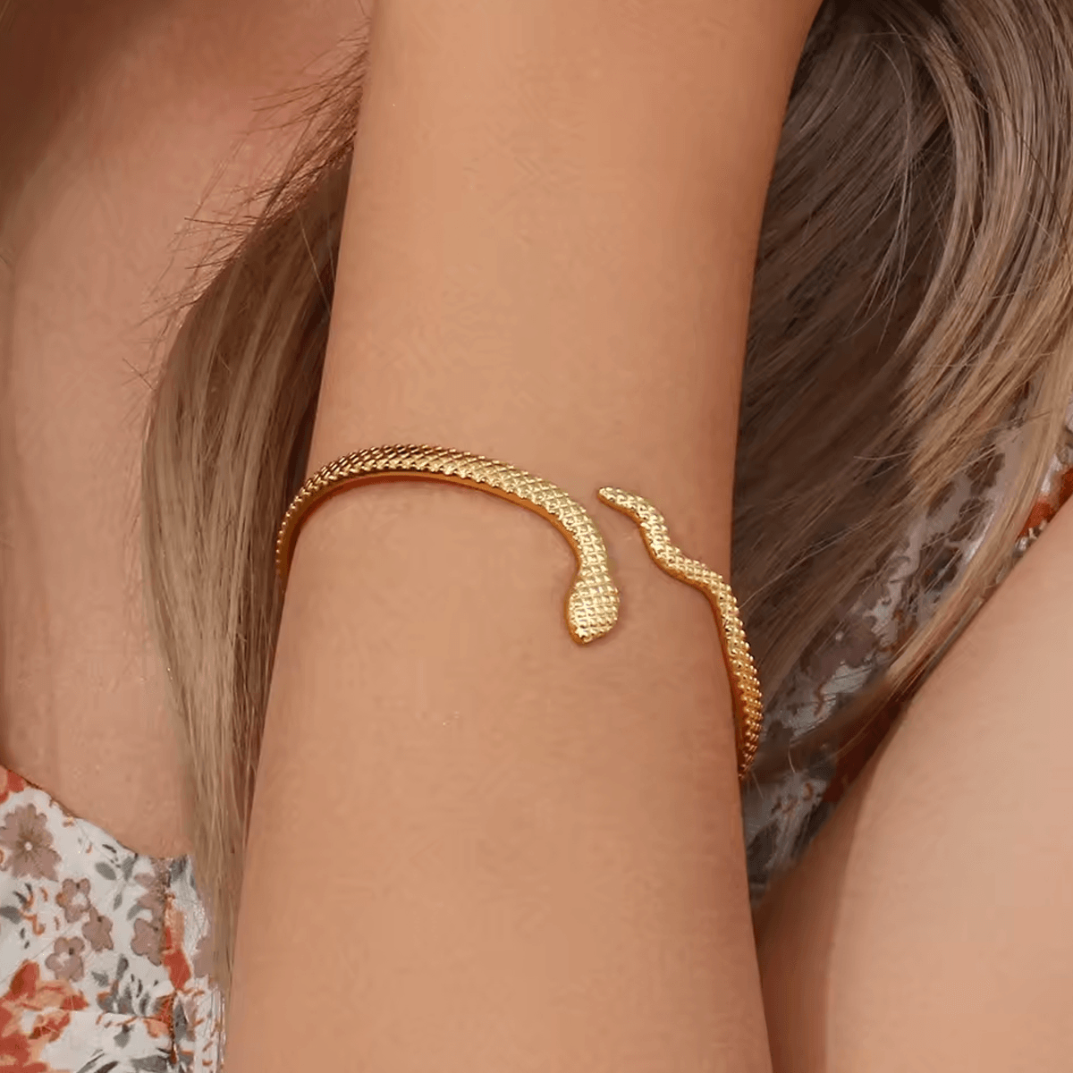 Pulseira Cobra Áspera - Beverly Joias