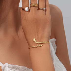 Pulseira Cobra Áspera - Beverly Joias