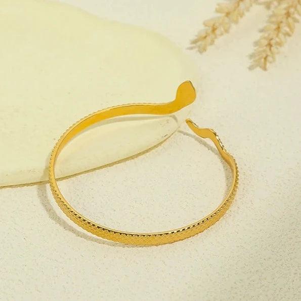 Pulseira Cobra Áspera - Beverly Joias