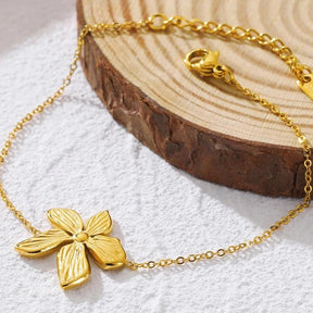 Pulseira Flor D'Ouro - Beverly Joias