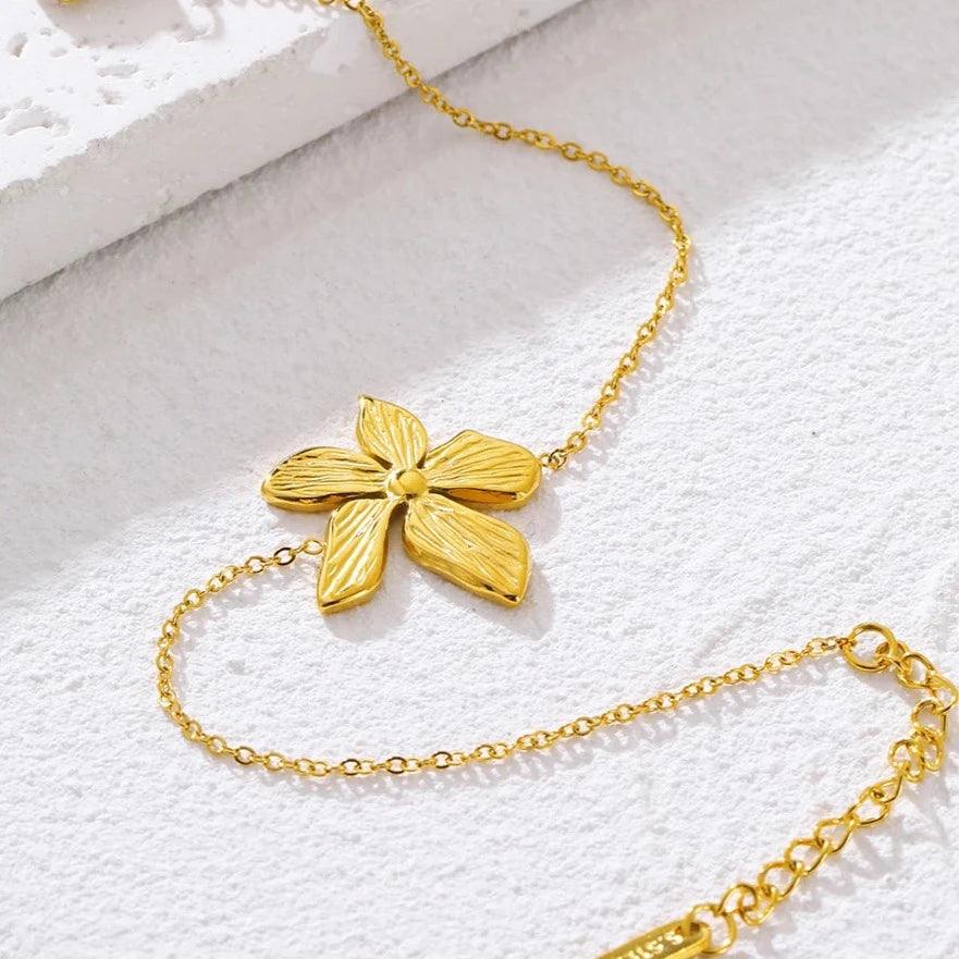 Pulseira Flor D'Ouro - Beverly Joias