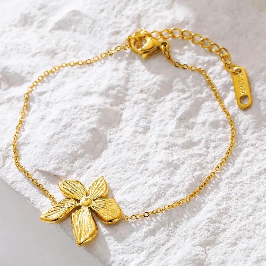 Pulseira Flor D'Ouro - Beverly Joias