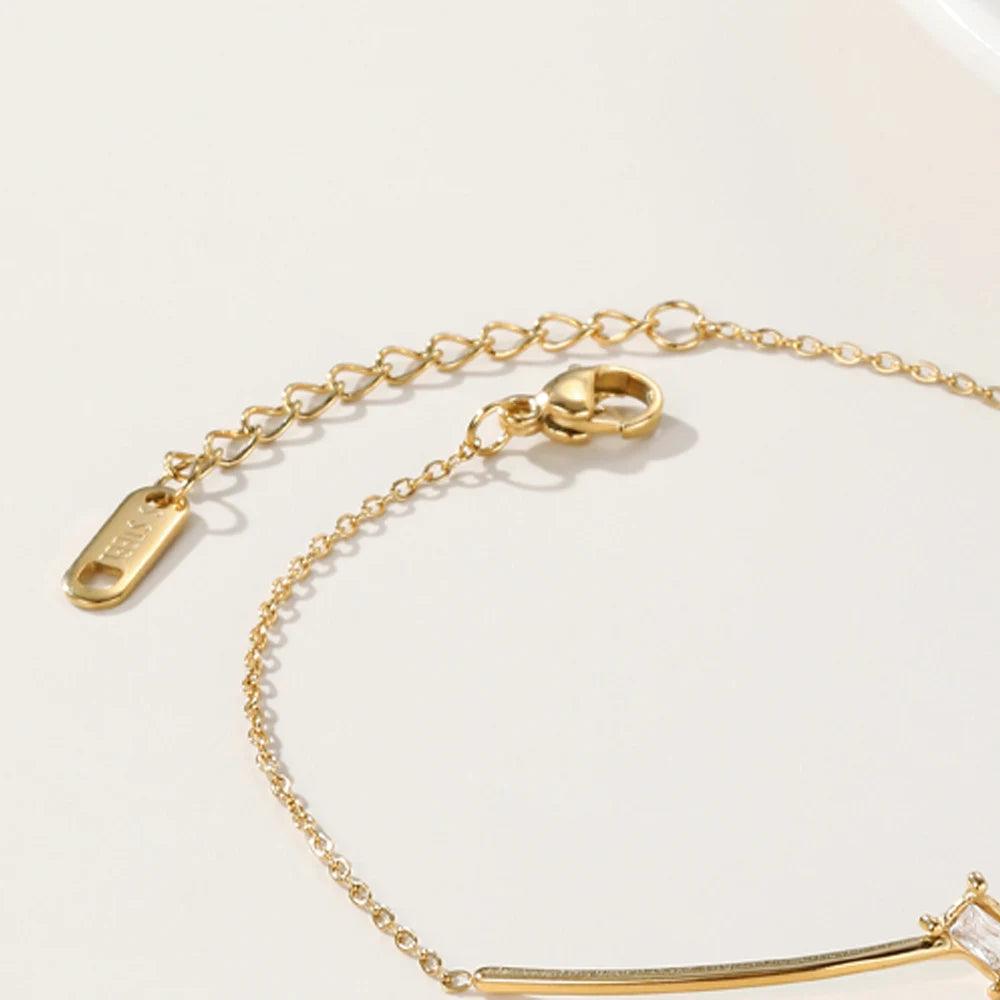 Pulseira Irregular com Zircônia - Beverly Joias