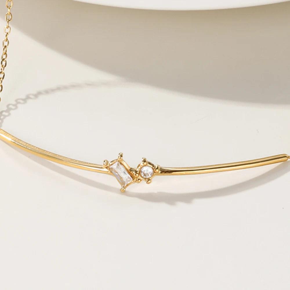 Pulseira Irregular com Zircônia - Beverly Joias