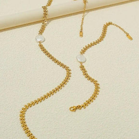 Pulseira Louros com Pérolas - Beverly Joias