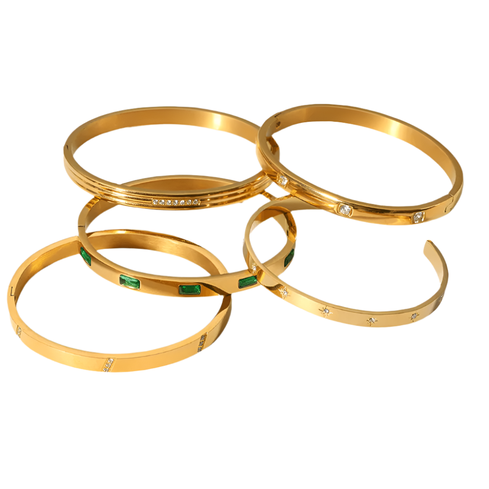 Pulseiras e Braceletes com Zircônia - Beverly Joias
