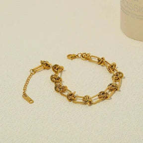 Pulseiras Frisos Banhados a Ouro - Beverly Joias
