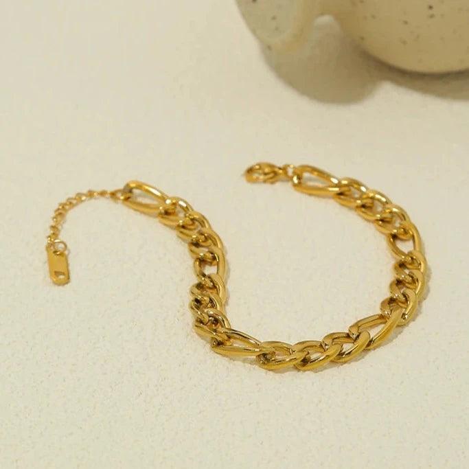 Pulseiras Frisos Banhados a Ouro - Beverly Joias